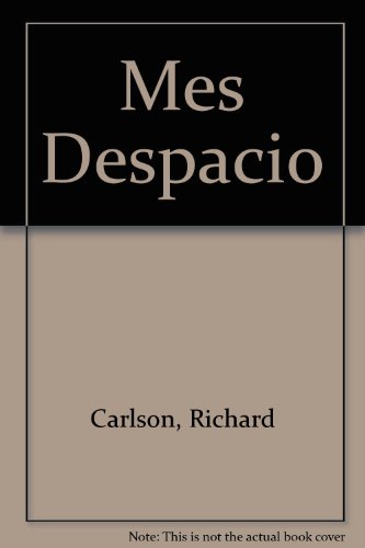 Stock image for mas despacio carlson bailey grijalbo for sale by LibreriaElcosteo