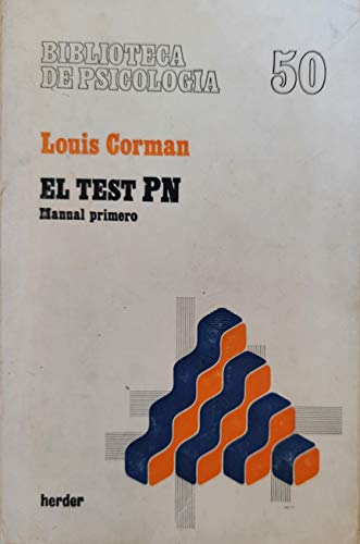 Stock image for El test PN : primer manual for sale by Librera Prez Galds