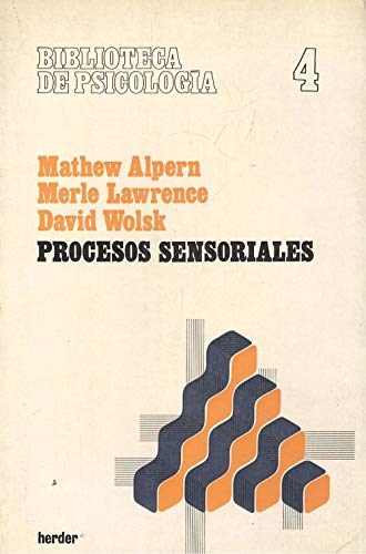 9788425407765: Procesos Sensoriales (Biblioteca De Psicologia 4)
