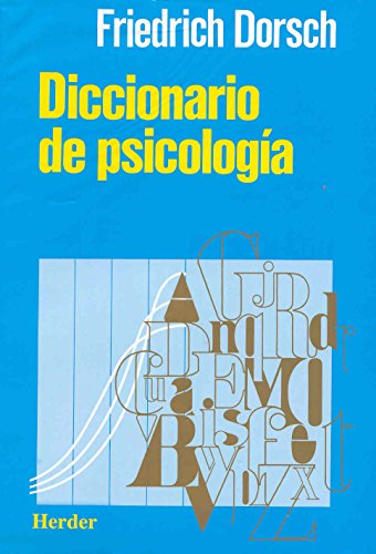 9788425410260: Diccionario De Psicologia