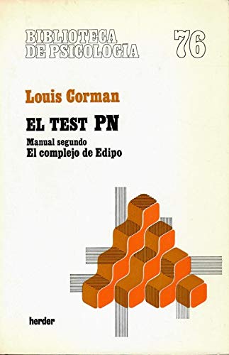 9788425411441: Test Pn Manual Segundo El Complejo De Edipo (Num 76)