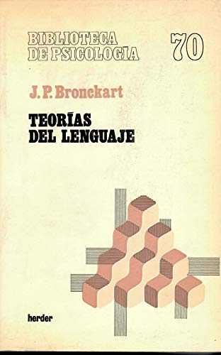 Stock image for Teorias de lenguaje for sale by Librera 7 Colores