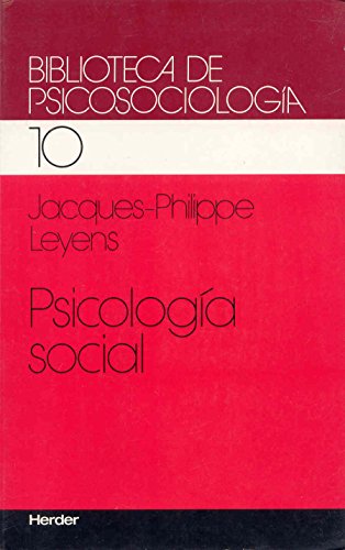 9788425411915: Psicologia social