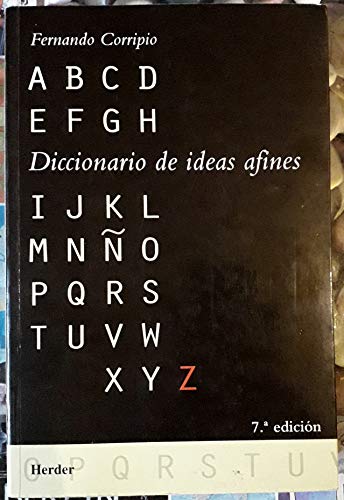 9788425415159: Diccionario De Ideas Afines
