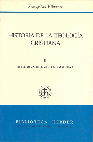 

Historia de La Teología Cristiana T.2