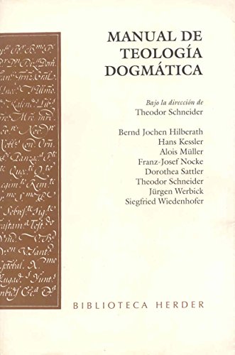 Beispielbild fr Manual de teologa dogmtica Hilberath, Bernd Jochen; Kessler zum Verkauf von Iridium_Books