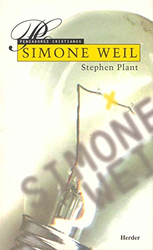 Beispielbild fr Simone Weil zum Verkauf von Hamelyn