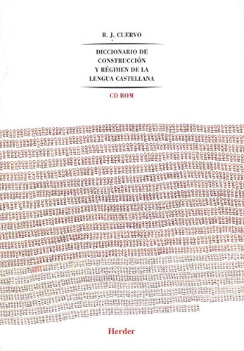 9788425421136: Diccionario de construccin y rgimen de la lengua castellana 8 vol