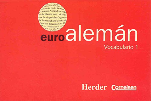 Stock image for Euro Aleman Vocabulario 1 for sale by Hamelyn