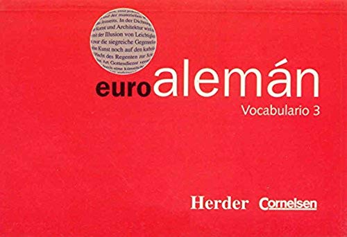 Imagen de archivo de Euro Aleman. Vocabulario 3 a la venta por Hamelyn