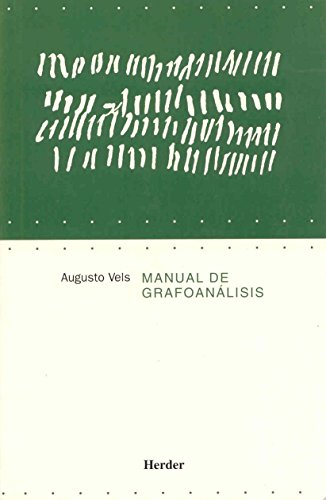 9788425421938: Manual de grafoanlisis (Spanish Edition)