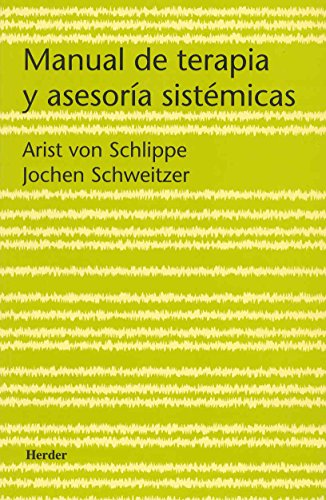 Imagen de archivo de Manual de terapia y asesora sistmicas a la venta por medimops