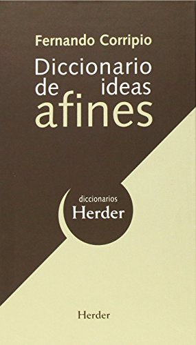 9788425425004: Diccionario de ideas afines (Diccionarios Herder)