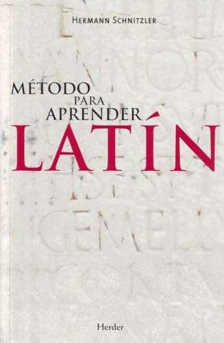 MÉTODO PARA APRENDER LATÍN