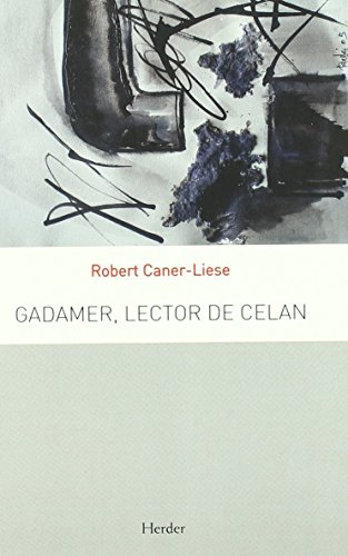 Imagen de archivo de GADAMER, LECTOR DE CELAN a la venta por KALAMO LIBROS, S.L.