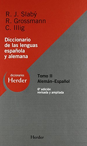 Diccionario de la lenguas española y alemana. Aleman-Español