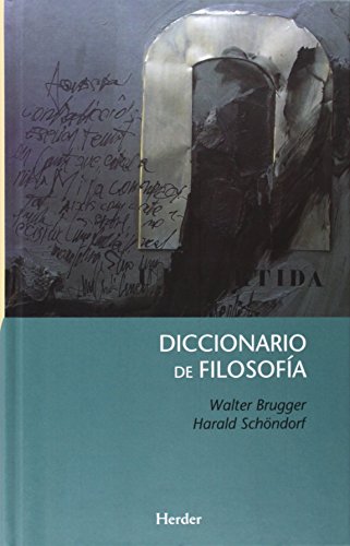 9788425427831: Diccionario de filosofa (Spanish Edition)