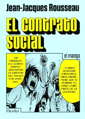 9788425431340 El Contrato Social El Manga Spanish Edition Abebooks Rousseau Jean Jacques 8425431344