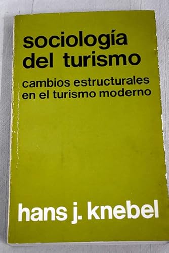 9788425503467: Sociologia del turismo