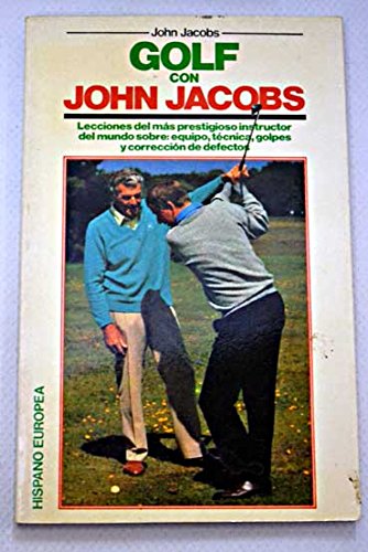 Stock image for Golf Con John Jacobs for sale by medimops