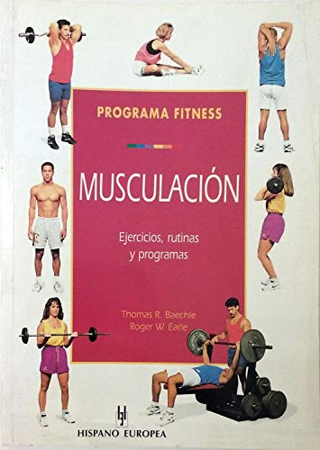 9788425513398: Programa fitness. Musculacin