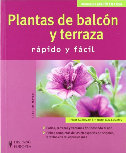 PLANTAS DE BALCÓN Y TERRAZA