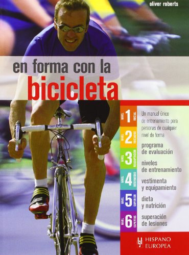 En forma con la bicicleta.