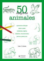 9788425517037: 50 dibujos de animales/ Draw 50 Animals