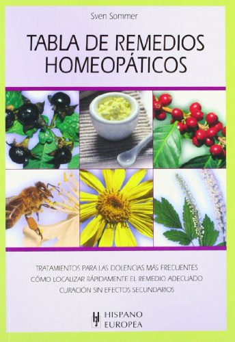 Stock image for Tabla de remedios homeopáticos (Spanish Edition) for sale by ThriftBooks-Dallas