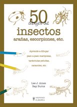 Stock image for 50 dibujos de insectos, araas, escorpiones, etc. for sale by medimops