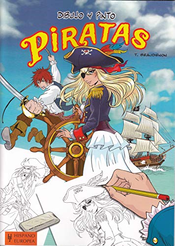 9788425521416: Dibujo y pinto piratas