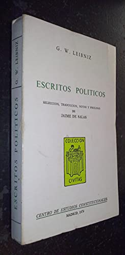 Stock image for Escritos polticos for sale by MARCIAL PONS LIBRERO