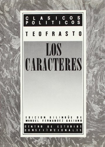 9788425907333: Teofrasto: los caracteres Morales