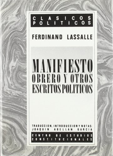 Imagen de archivo de Manifiesto obrero y otros escritos políticos a la venta por MARCIAL PONS LIBRERO