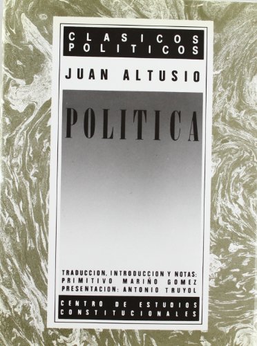 9788425908606: Politica