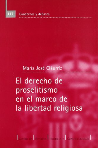 Beispielbild fr DERECHO PROSELIT MARCO LIBERTAD RELIGIOS zum Verkauf von Iridium_Books