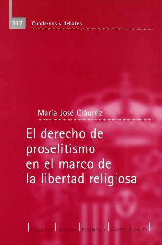 Imagen de archivo de DERECHO PROSELIT MARCO LIBERTAD RELIGIOS a la venta por Iridium_Books