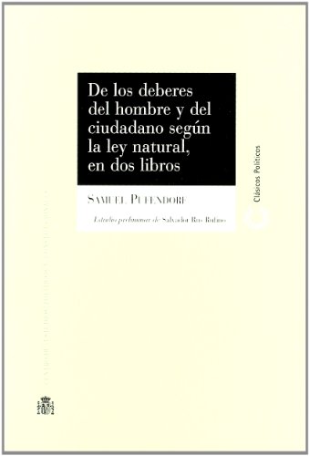 Stock image for De los deberes del Hombre y del Ciudadano segun la ley Natural en dos Libros for sale by Antiquariat Walter Nowak