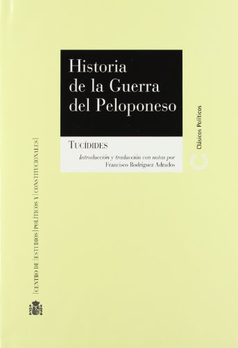 Imagen de archivo de Historia de la Guerra del Peloponeso a la venta por MARCIAL PONS LIBRERO