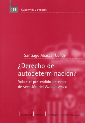 Imagen de archivo de Derecho de autodeterminacin? a la venta por Iridium_Books