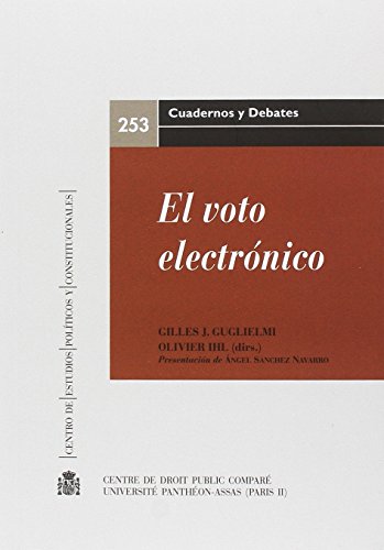 Stock image for El voto electrnico for sale by Vrtigo Libros