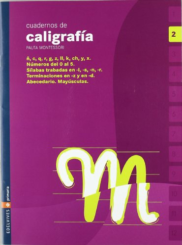 Stock image for Cuaderno 2 de caligrafia Pauta Montessori (Spanish Edition) for sale by LIBRERIA PETRARCA
