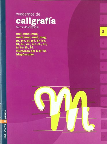 Stock image for Cuaderno 3 de caligrafia Pauta Montessori for sale by Ammareal