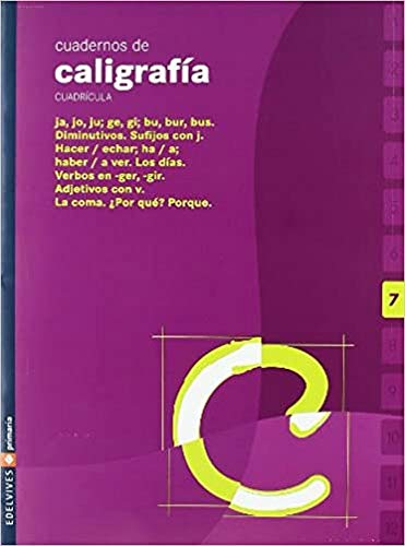 Beispielbild fr Cuaderno de Caligrafia 7 Cuadricula - 9788426358516 zum Verkauf von Hamelyn