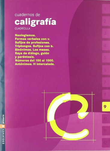 9788426358530: Cuaderno de caligrafia 9 Cuadricula (Primaria) - 9788426358530