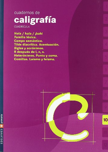 9788426358547: Cuaderno de caligrafia 10 Cuadricula (Primaria) - 9788426358547