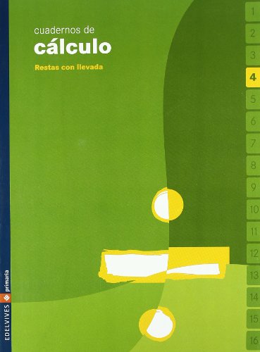 Imagen de archivo de Cuaderno 4 de calculo (Resta con llevada) a la venta por Ammareal