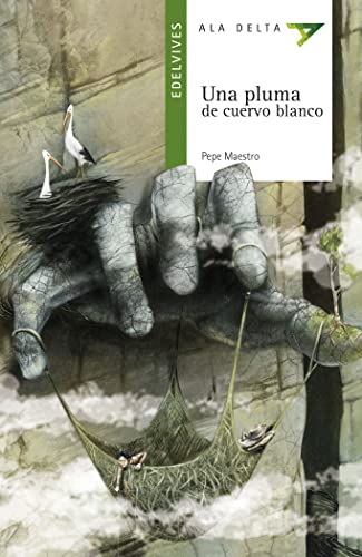 Stock image for Una pluma de cuervo blanco: 64 (Ala Delta - Serie verde) Maestro, Pepe and Olmos, Roger for sale by VANLIBER