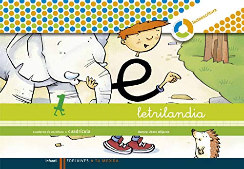 Stock image for Letrilandia, A tu medida, lectoescritura, Educacin Infantil. Cuaderno de escritura 1 (cuadrcula) (A tu medida (entorno lgica matemtica)) for sale by medimops