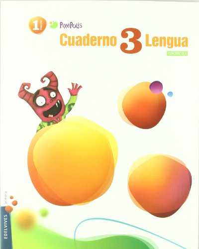 9788426379504: Cuaderno 3 de Lengua (Cuadricula) 1 Primaria (Pixpolis) - 9788426379504